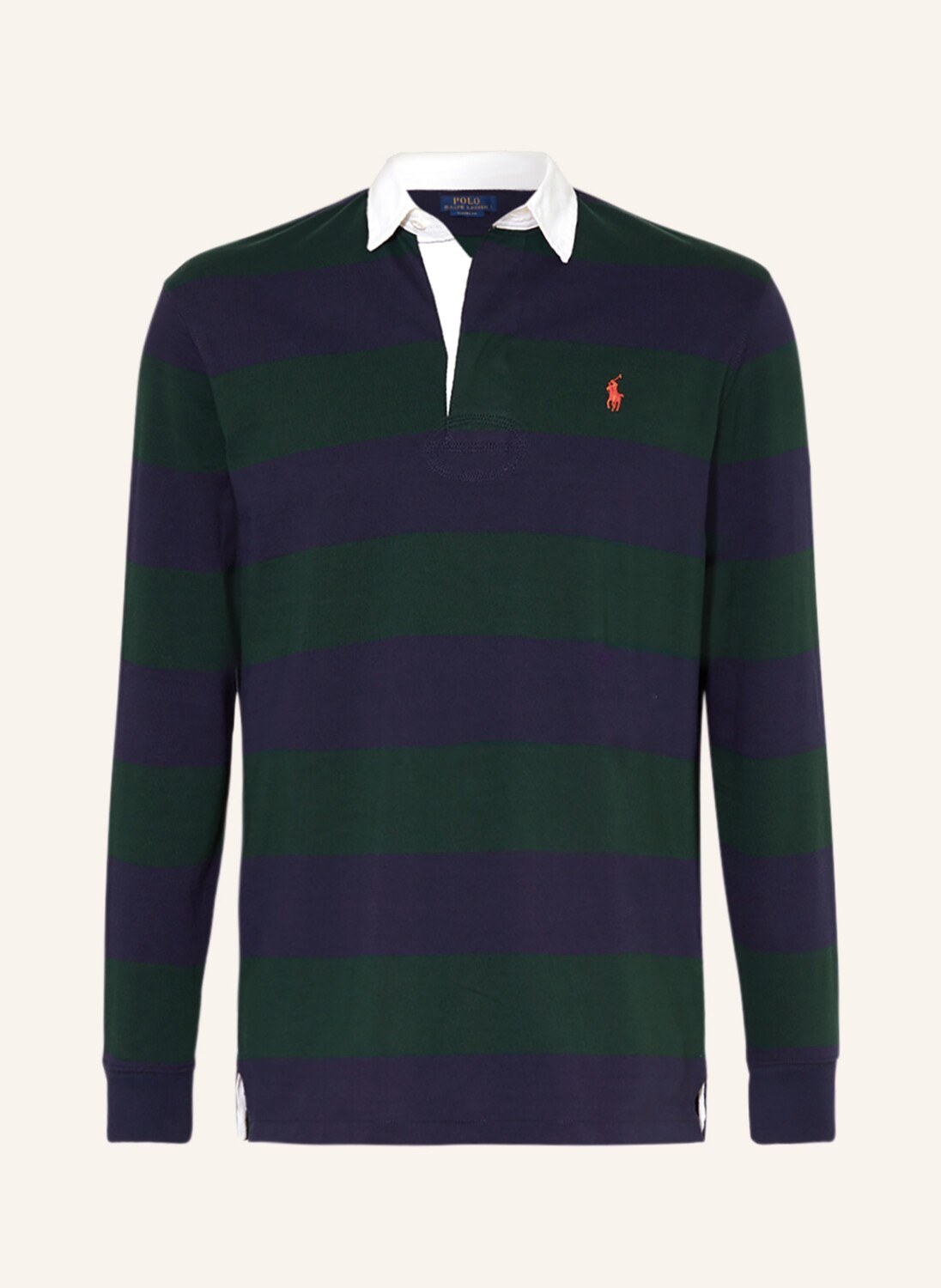 

Рубашка POLO RALPH LAUREN Rugbyshirt, зеленый