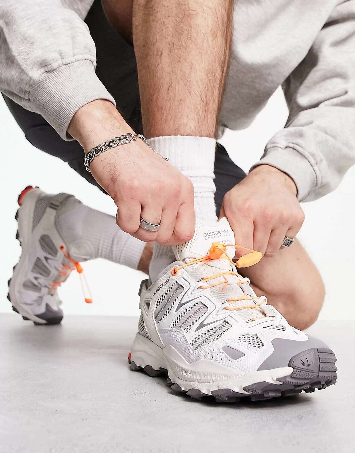

Белые кроссовки adidas Originals Hyperturf NS, Белый