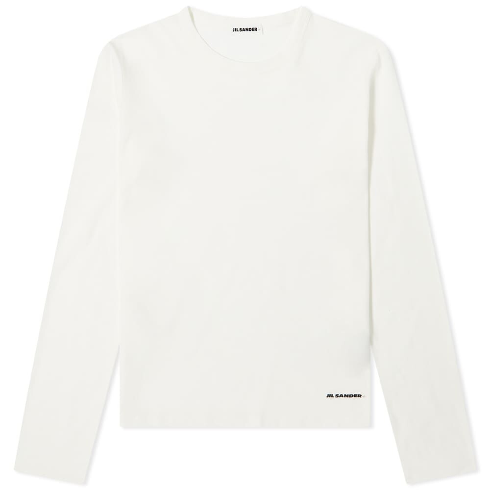 

Топ с круглым вырезом и логотипом Jil Sander Plus
