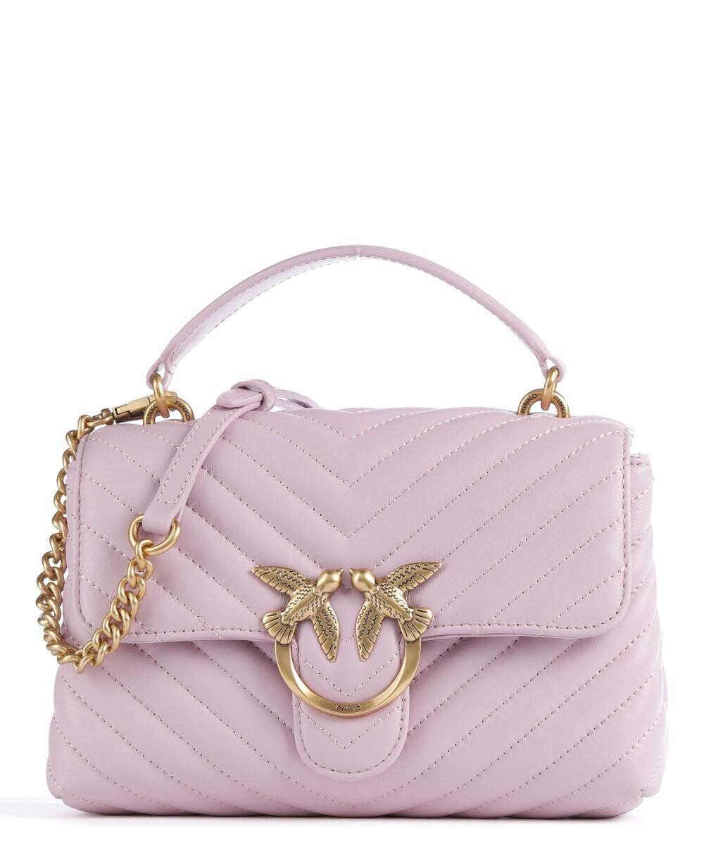 

Мини-сумочка Love Lady Puff из овчины Pinko, фиолетовый