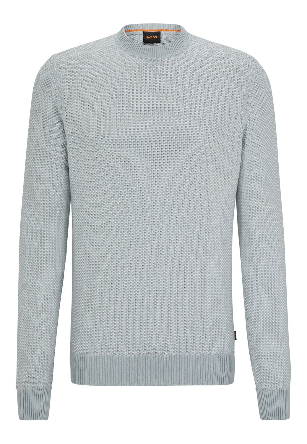 

Свитер BOSS KEYRETE Regular Fit, светло-серый