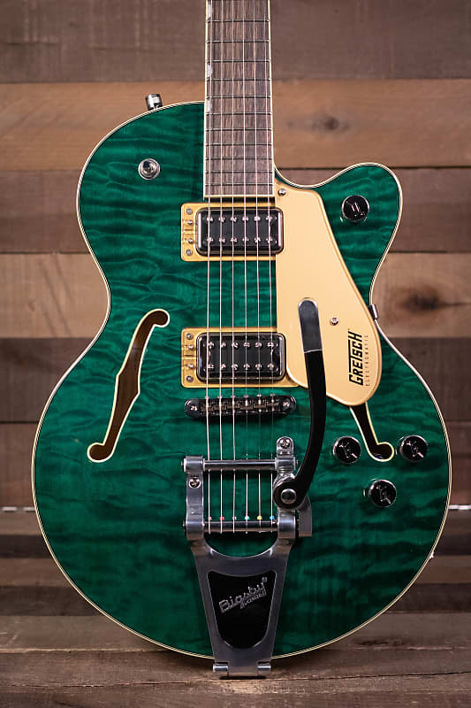 

Электрогитара Gretsch G5655T-QM Electromatic Center Block Jr. Single-Cut Quilted Maple with Bigsby, Mariana