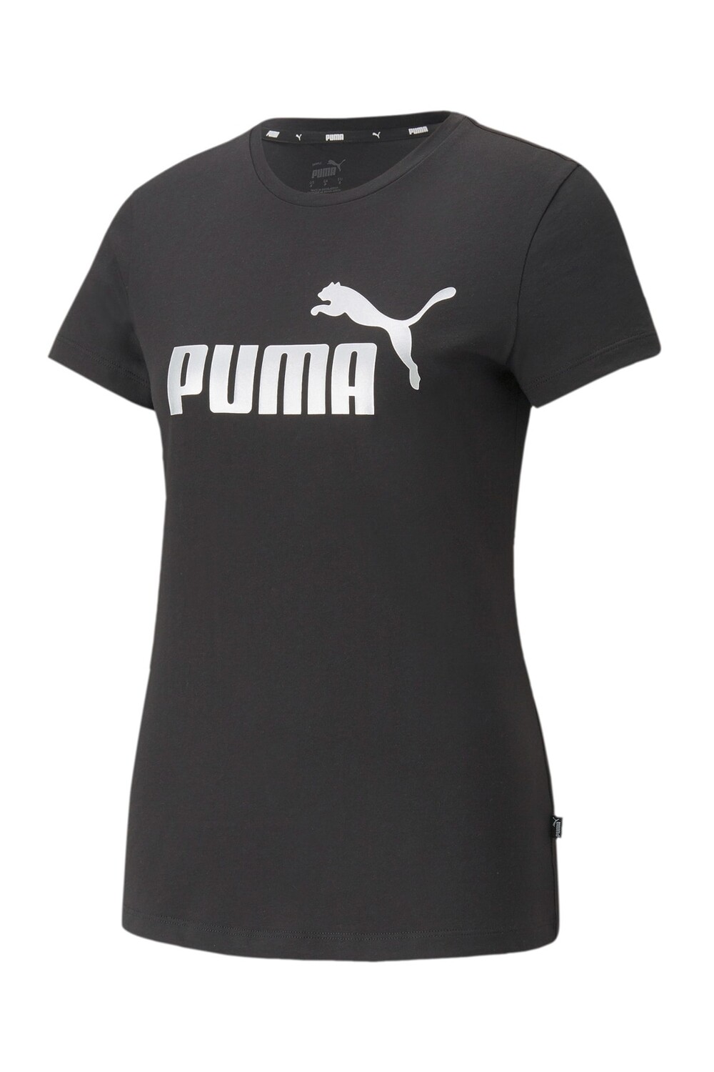 

Футболка с металлизированным логотипом ESS+ Puma, черный