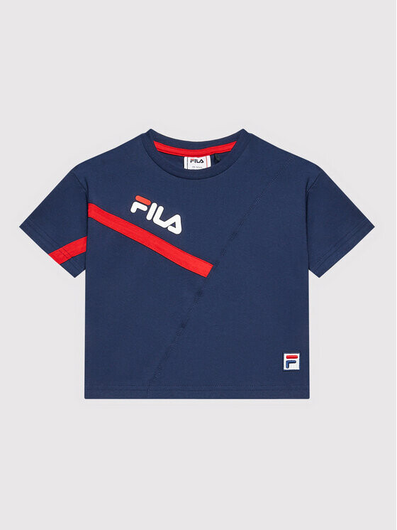 

Футболка стандартного кроя Fila, синий