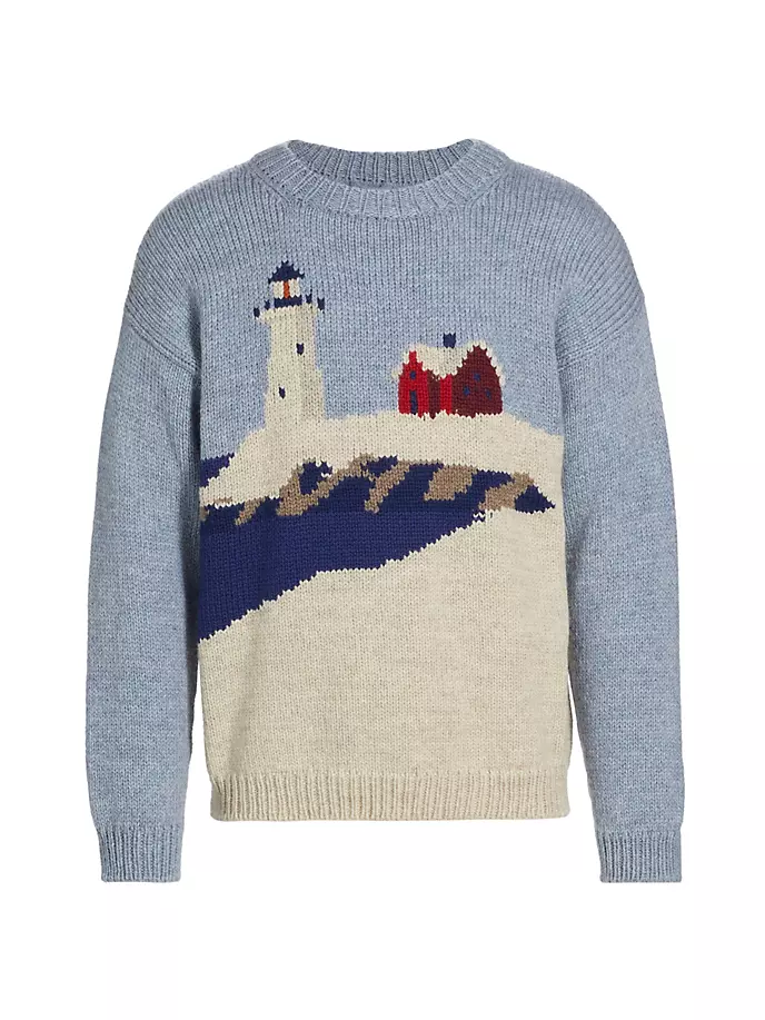 

Шерстяной свитер Highland Lighthouse Bode, мультиколор