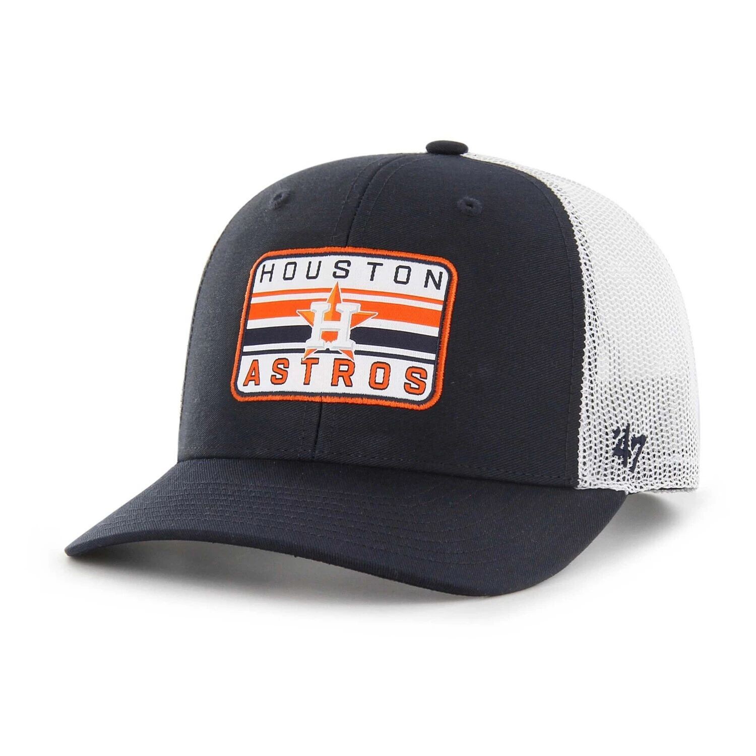 

Мужская регулируемая шляпа темно-синего цвета Houston Astros Drifter Trucker '47