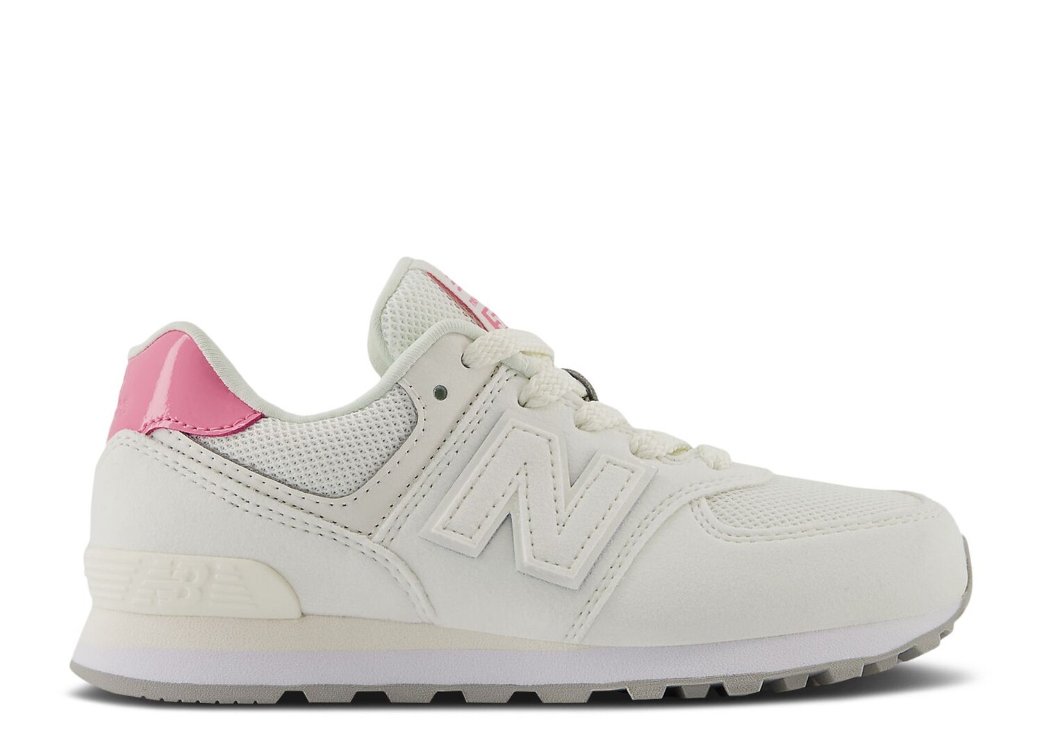

Кроссовки New Balance 574 Little Kid 'Sea Salt Real Pink', белый