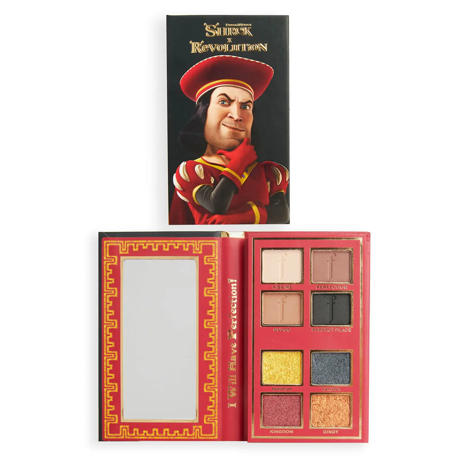 

Палетка теней Shrek x I Heart Revolution What the Farquaad Mini Shadow Palette