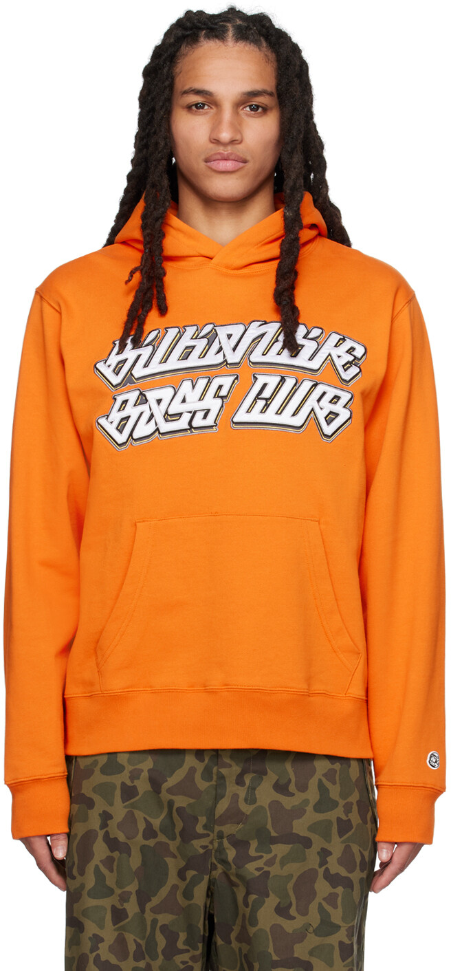 

Оранжевая толстовка Billionaire Boys Club с курсивом, Оранжевый