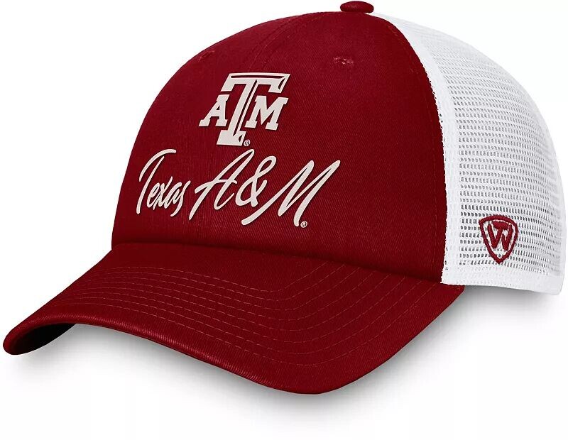 

Женская кепка Top of the World Texas A&M Aggies Maroon Charm Trucker Hat