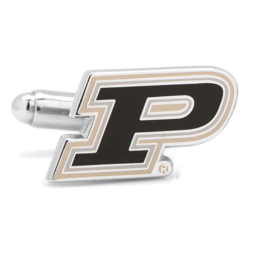

Галстук Cufflinks Purdue Boilermakers, черный