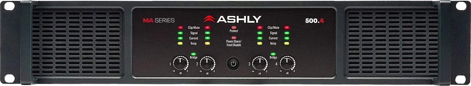

Новый 4-канальный усилитель мощности Ashly MA-500.4 мощностью 2000 Вт