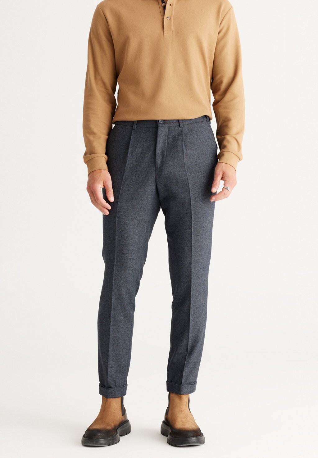 

Брюки AC&CO / ALTINYILDIZ CLASSICS, цвет navy blue