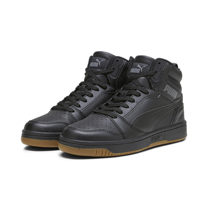 

Кроссовки Rebound для взрослых PUMA Black Shadow Grey Gum Beige