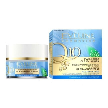 

Eveline Bio Q10 Полужирный дневной и ночной крем-концентрат против морщин 50 мл, Eveline Cosmetics