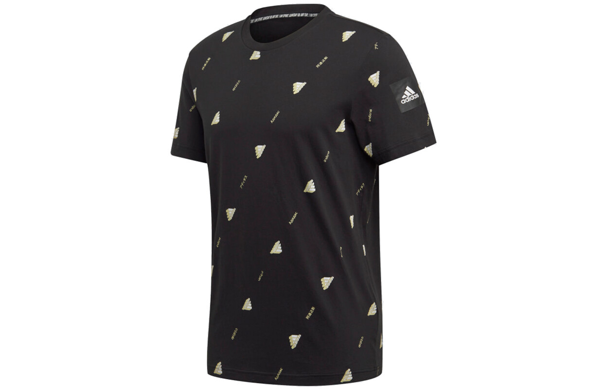 

Футболка мужская черная Adidas, черный