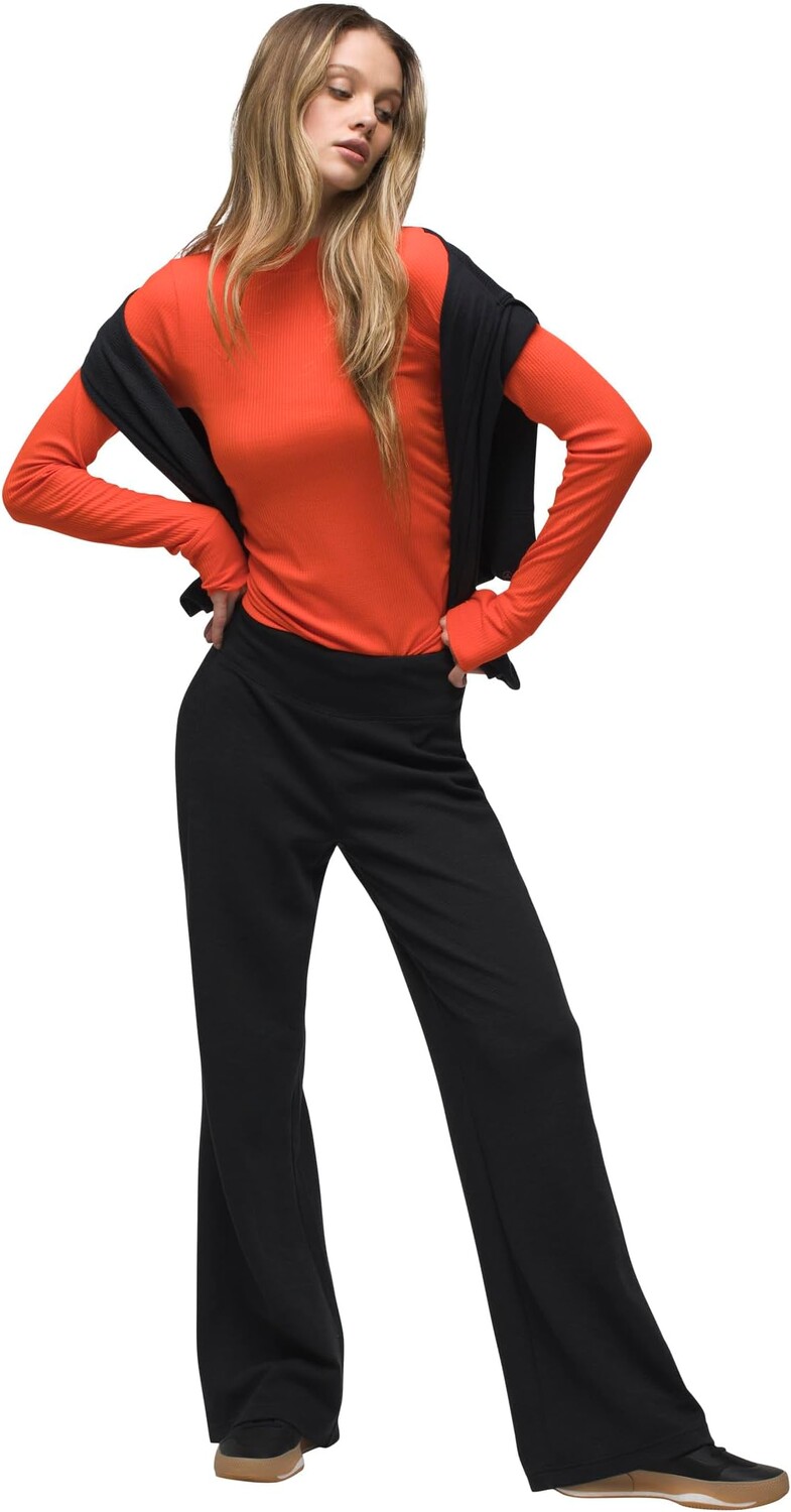 

Широкие брюки Sunrise Prana, цвет Solid Black