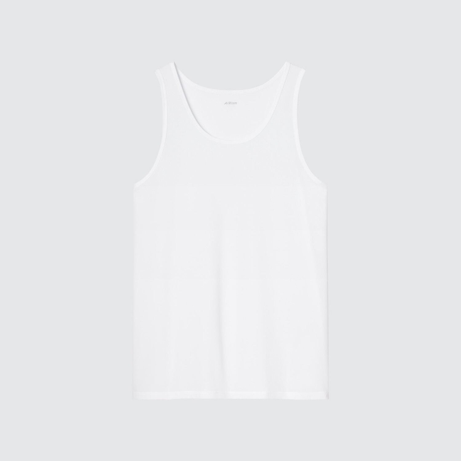 

Майка сетчатая Uniqlo Airism с круглым вырезом, белый