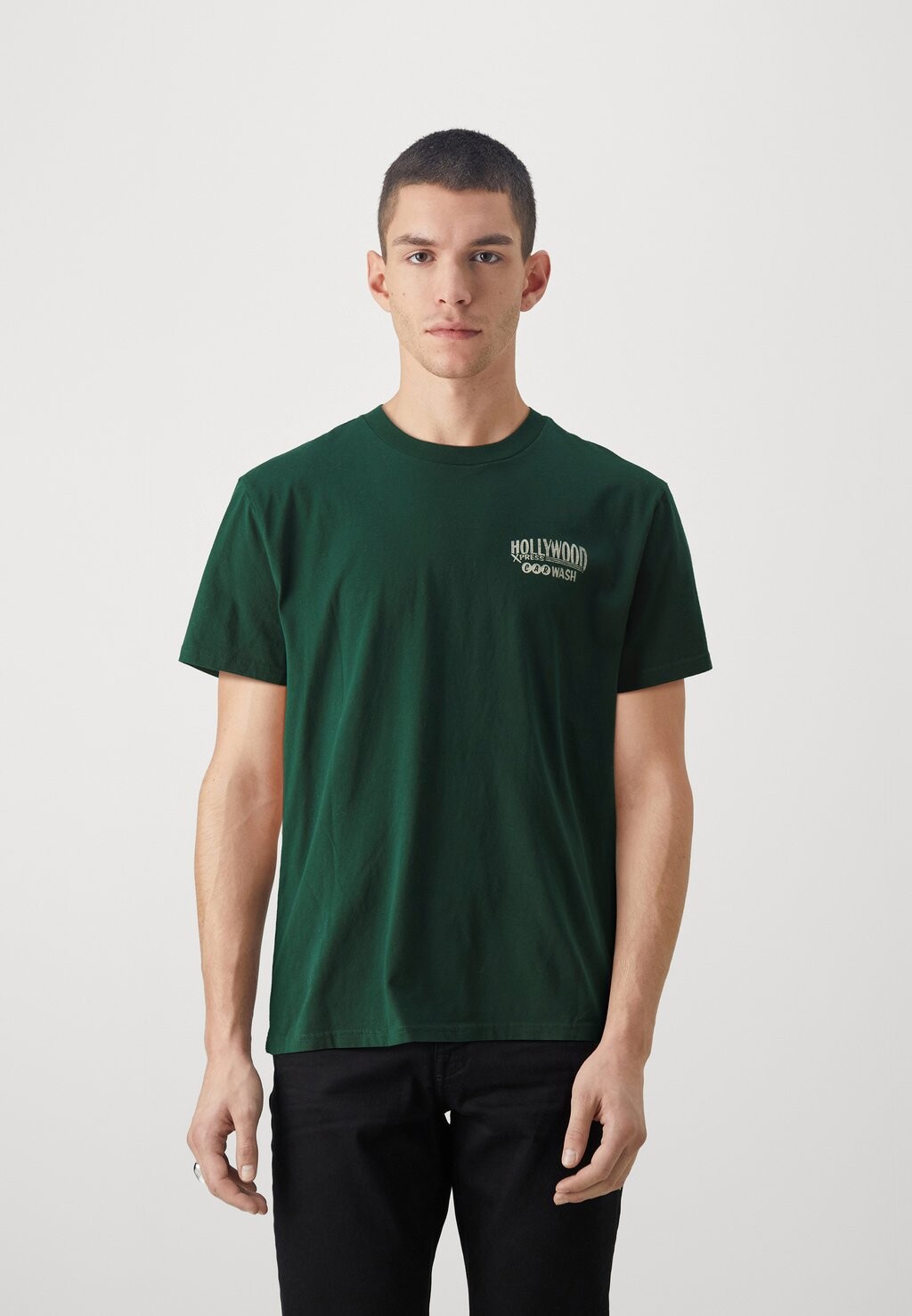 

Футболка с принтом American Destinations Hollister Co., цвет trekking green