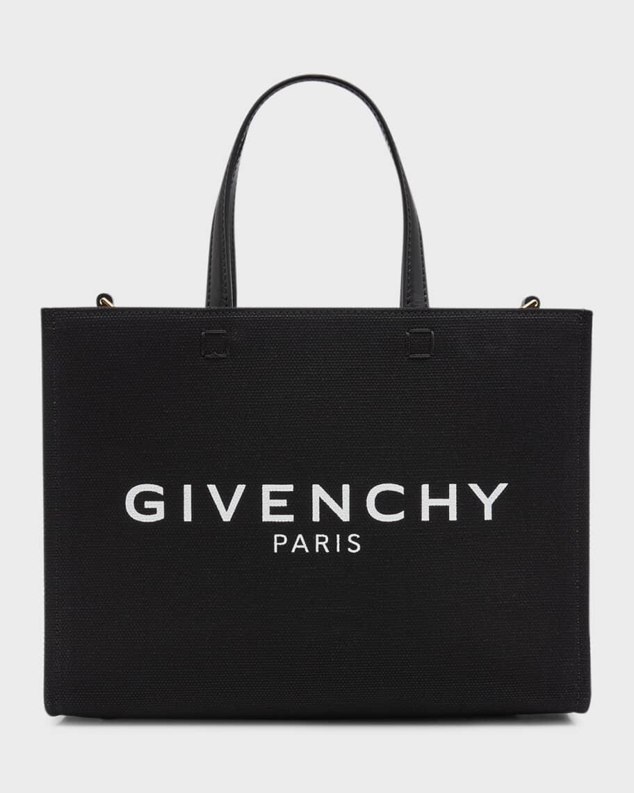 

Маленькая большая сумка G из парусины Givenchy
