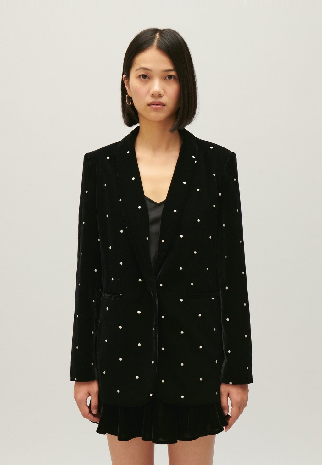 

Короткое пальто Claudie Pierlot, двухцветное