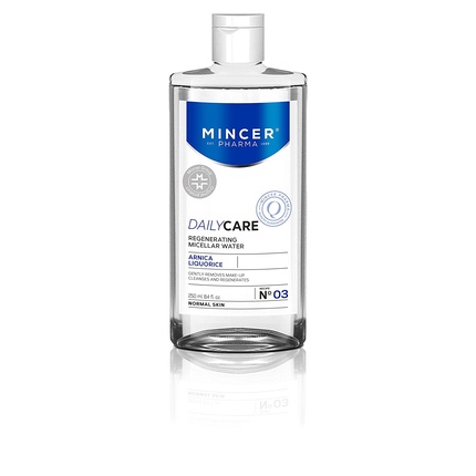 цена Mincer Pharma Daily Care Регенерирующая мицеллярная вода с арникой и солодкой 250 мл, Mincer Est. Pharma 1989