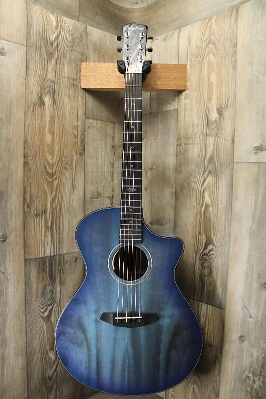 

Акустическая гитара 2023 Breedlove USA Oregon Concerto Blue Eyes CE Myrtlewood Limited Brand New 3/5 !