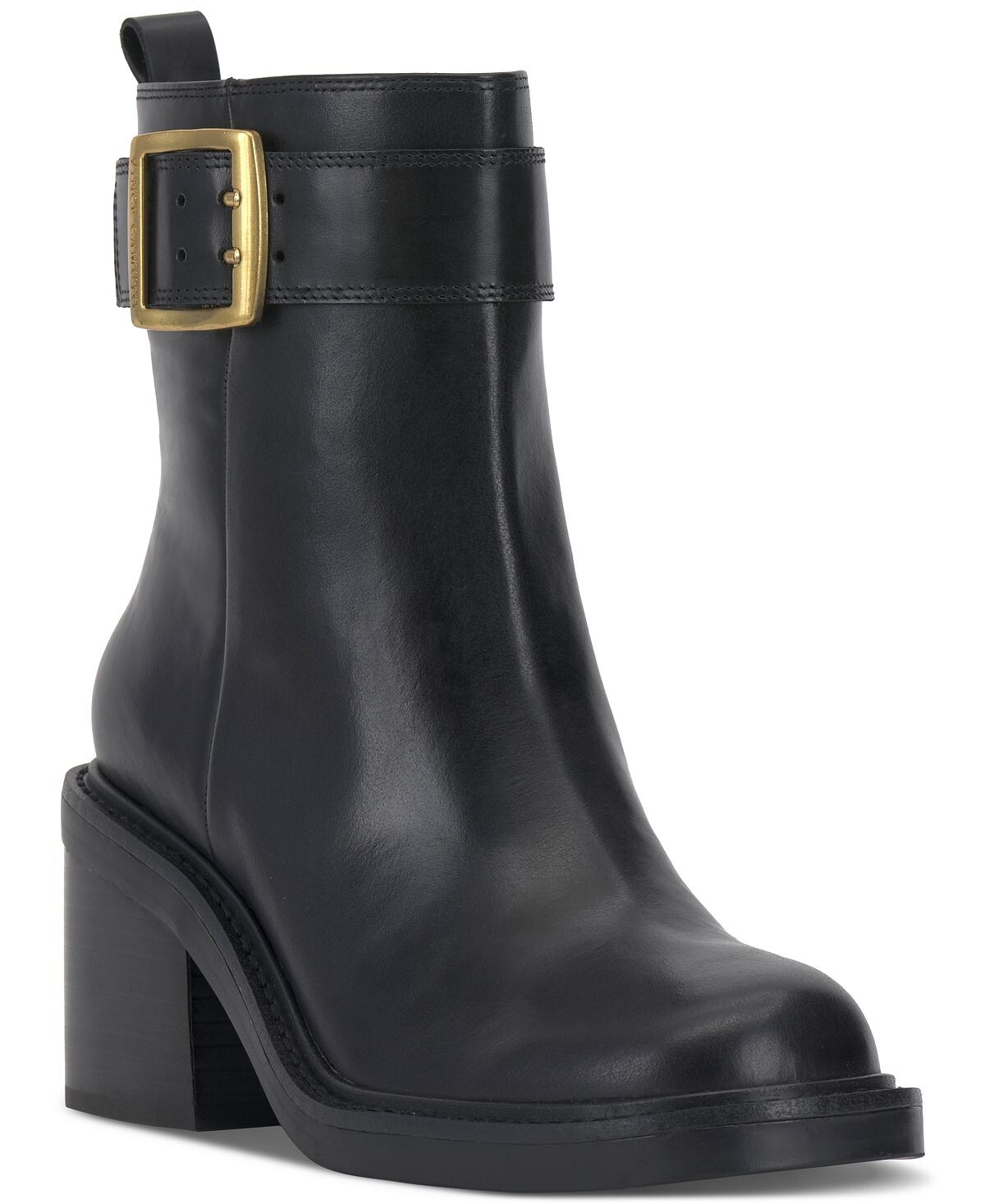 

Женские ботильоны Bembonie на блочном каблуке с пряжкой Vince Camuto