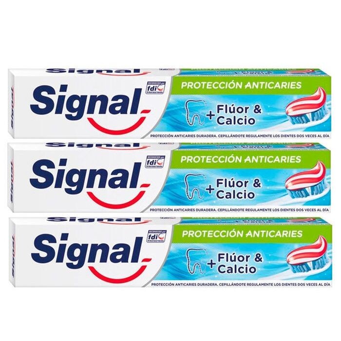 

Зубная паста Protección Anticaries Pasta de Dientes Signal, 3 x 75ml