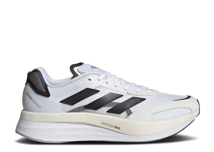

Кроссовки Adidas ADIZERO BOSTON 10 'WHITE BLACK', белый