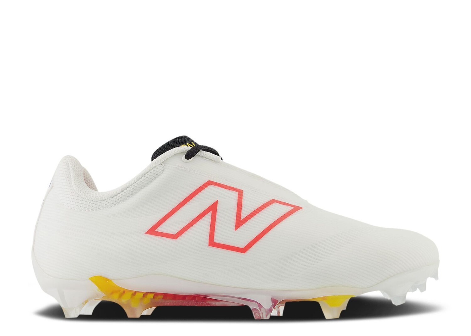 

Кроссовки New Balance Burn X4 2E Wide 'White Red Yellow', белый