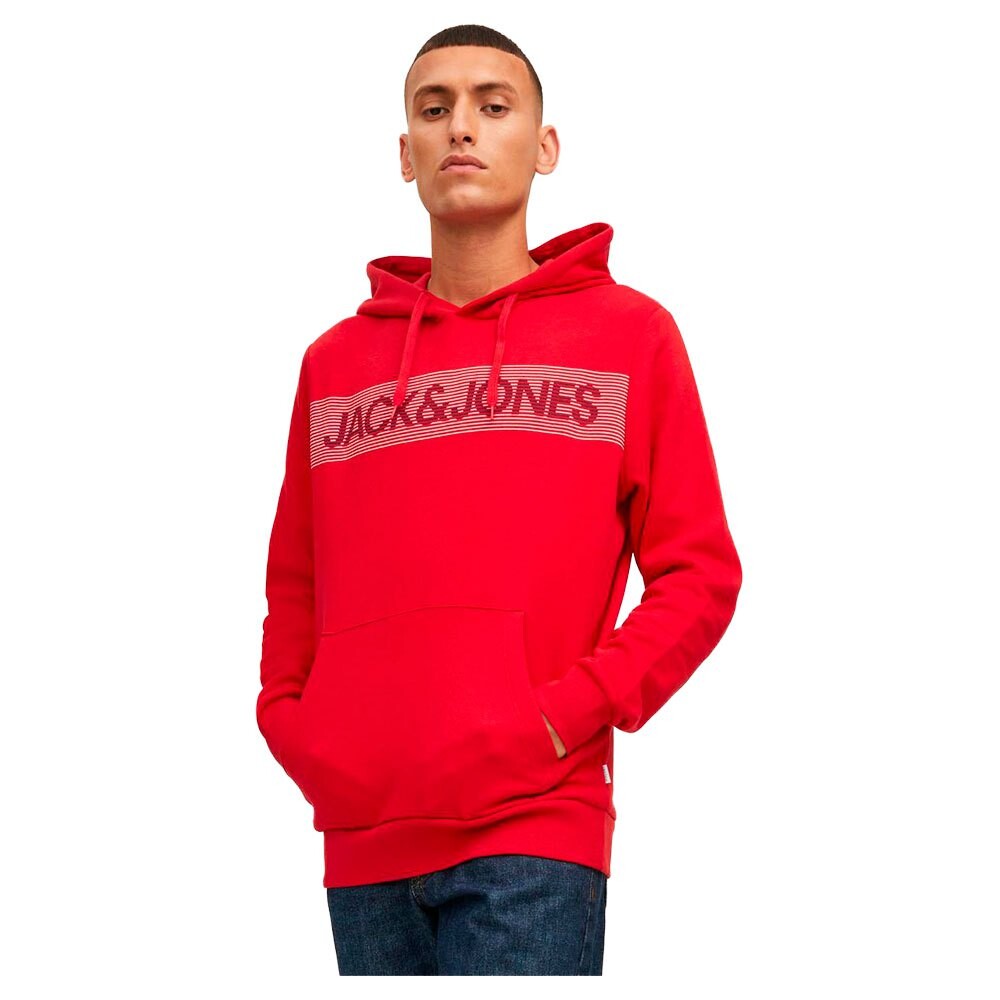 

Худи Jack & Jones Corp Logo, красный