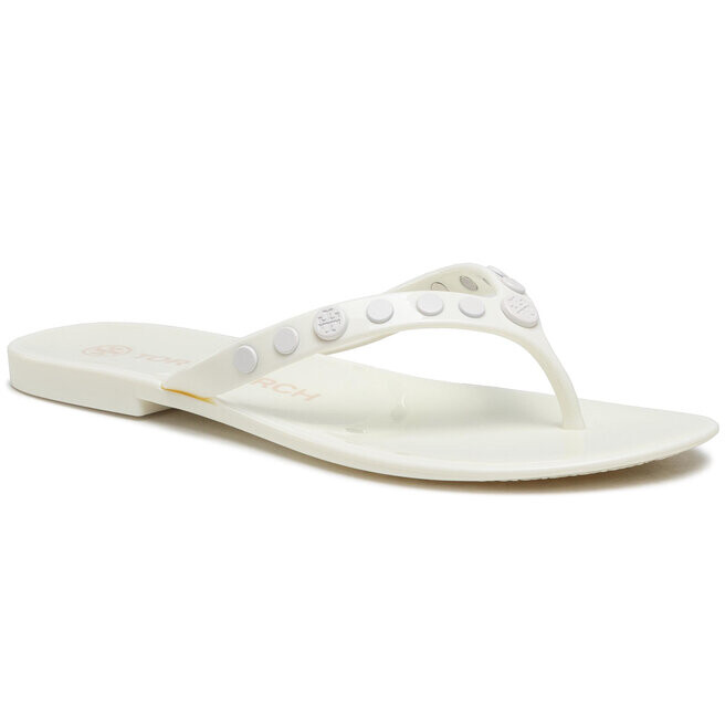 

Шлепанцы Tory Burch StuddedJelly, бежевый