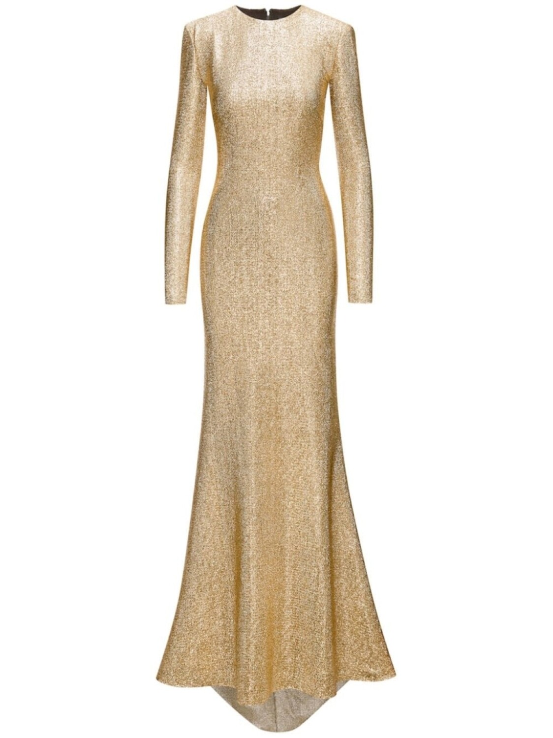 

Платье из ткани ламе Oscar de la Renta, золотистый