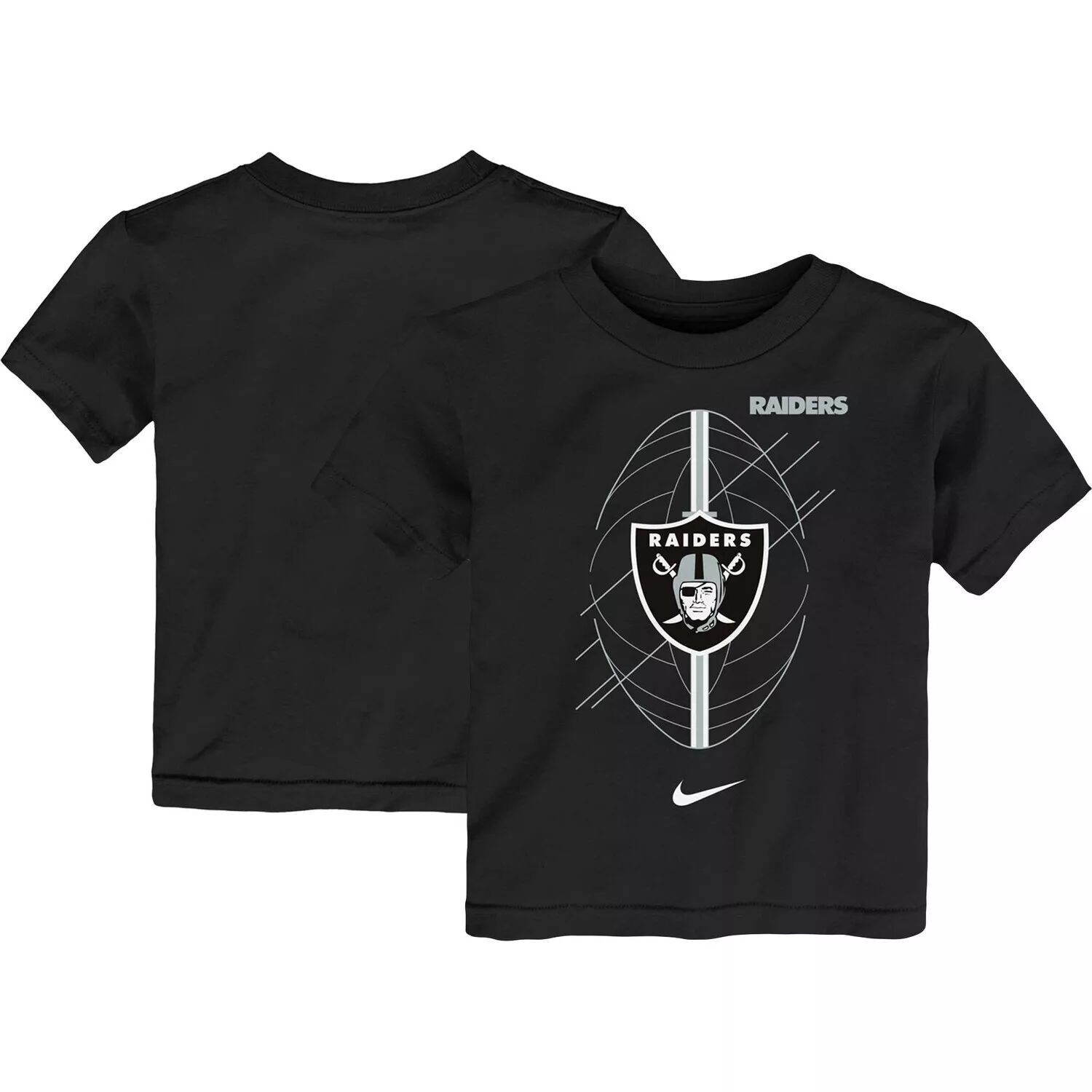 

Черная футболка Nike Las Vegas Raiders Icon для малышей Nike