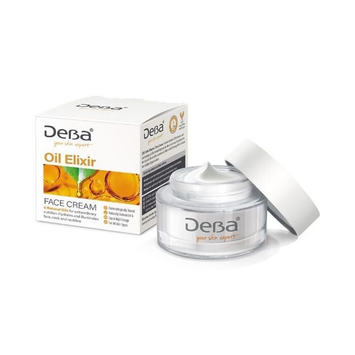 

Крем для лица Crema Facial Nutritiva Oil Elixir Deba, 50 ml
