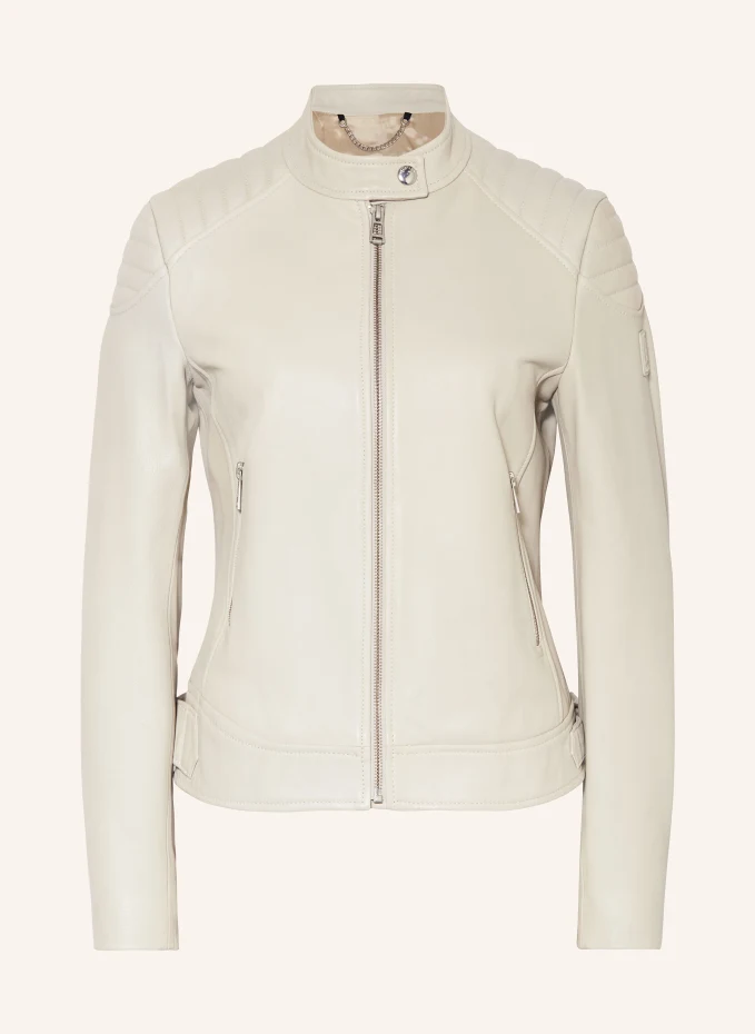 

Кожаная куртка моллисон Belstaff, бежевый