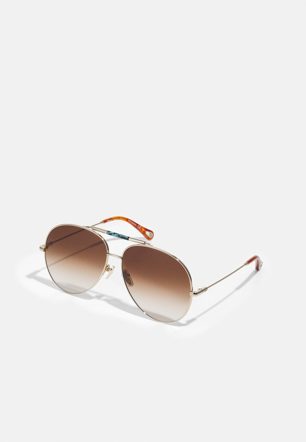 

Солнцезащитные очки CHLOÉ, золотистый/коричневый