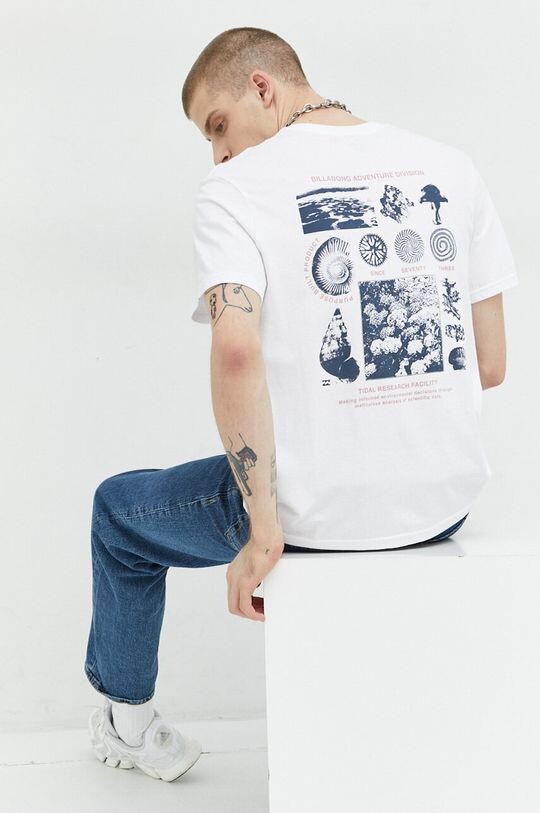 

Футболка из хлопка Billabong, белый