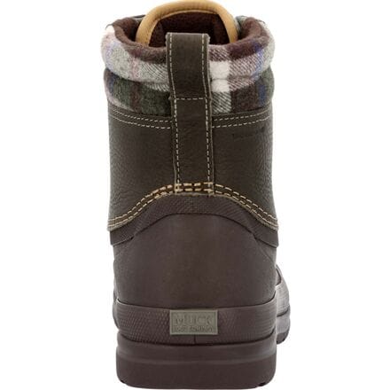 Кожаные ботинки Originals с кружевом Duck мужские Muck Boots, цвет Dark Olive/Dark Brown/Plaid Wool