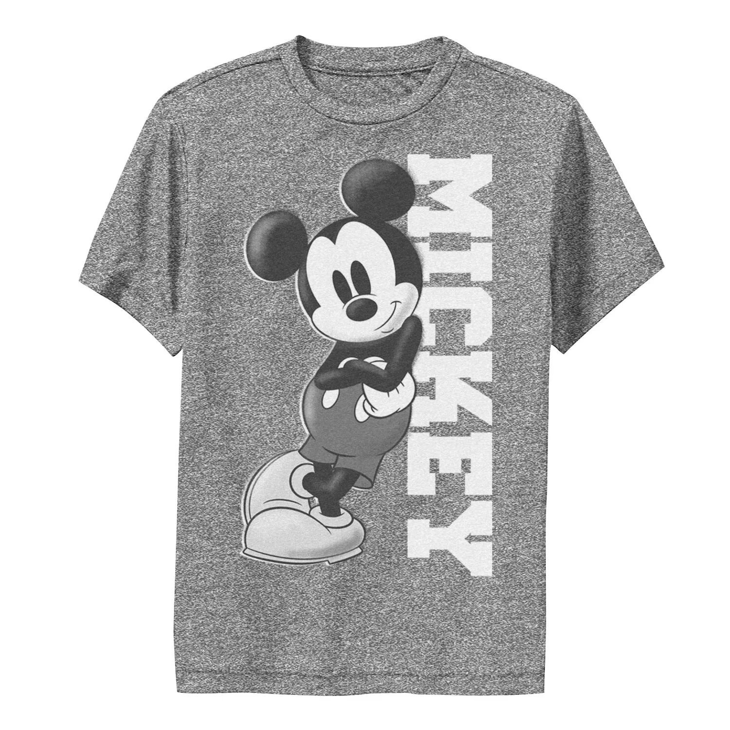 

Футболка Disney's Mickey Mouse с графическим изображением для мальчиков 8–20 лет, опирающаяся на имя и производительность Disney