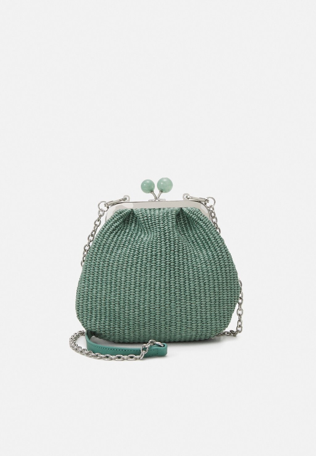 

Сумка через плечо CANOA WEEKEND MaxMara, цвет acqua