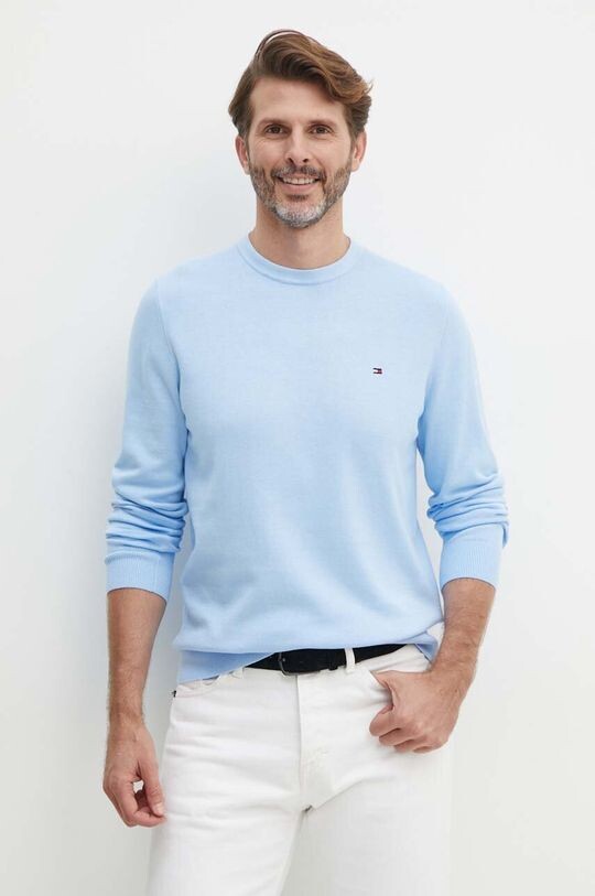 

Хлопковый свитер Tommy Hilfiger, синий
