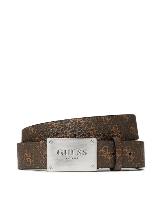 

Мужской ремень Guess, коричневый