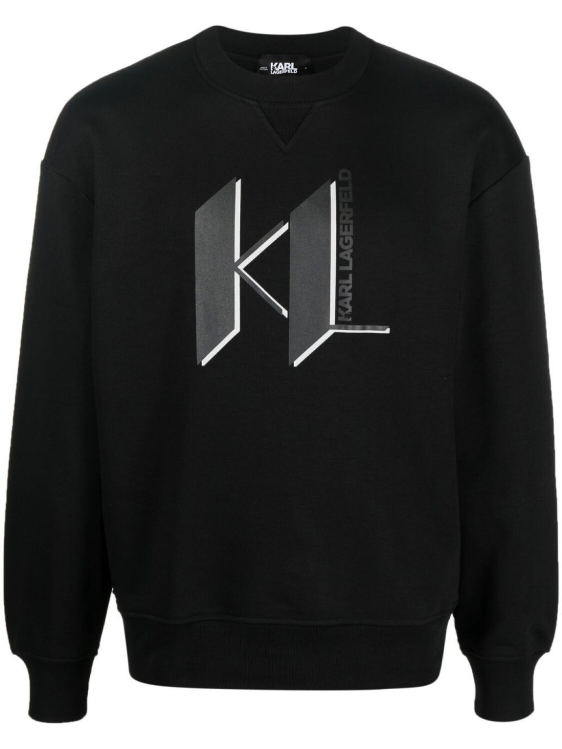 

Karl Lagerfeld толстовка с логотипом, черный