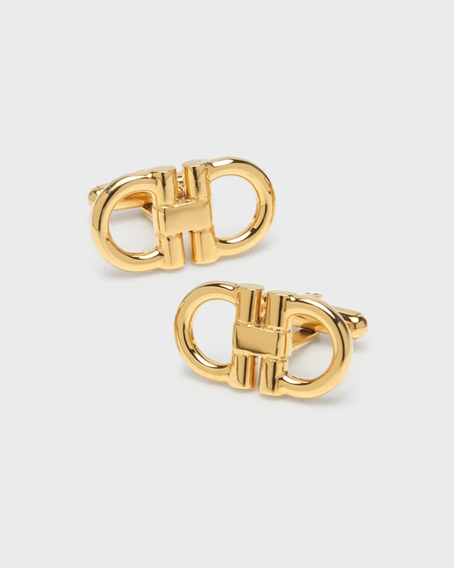 

Мужские золотые запонки Horsebit Cufflinks Inc.