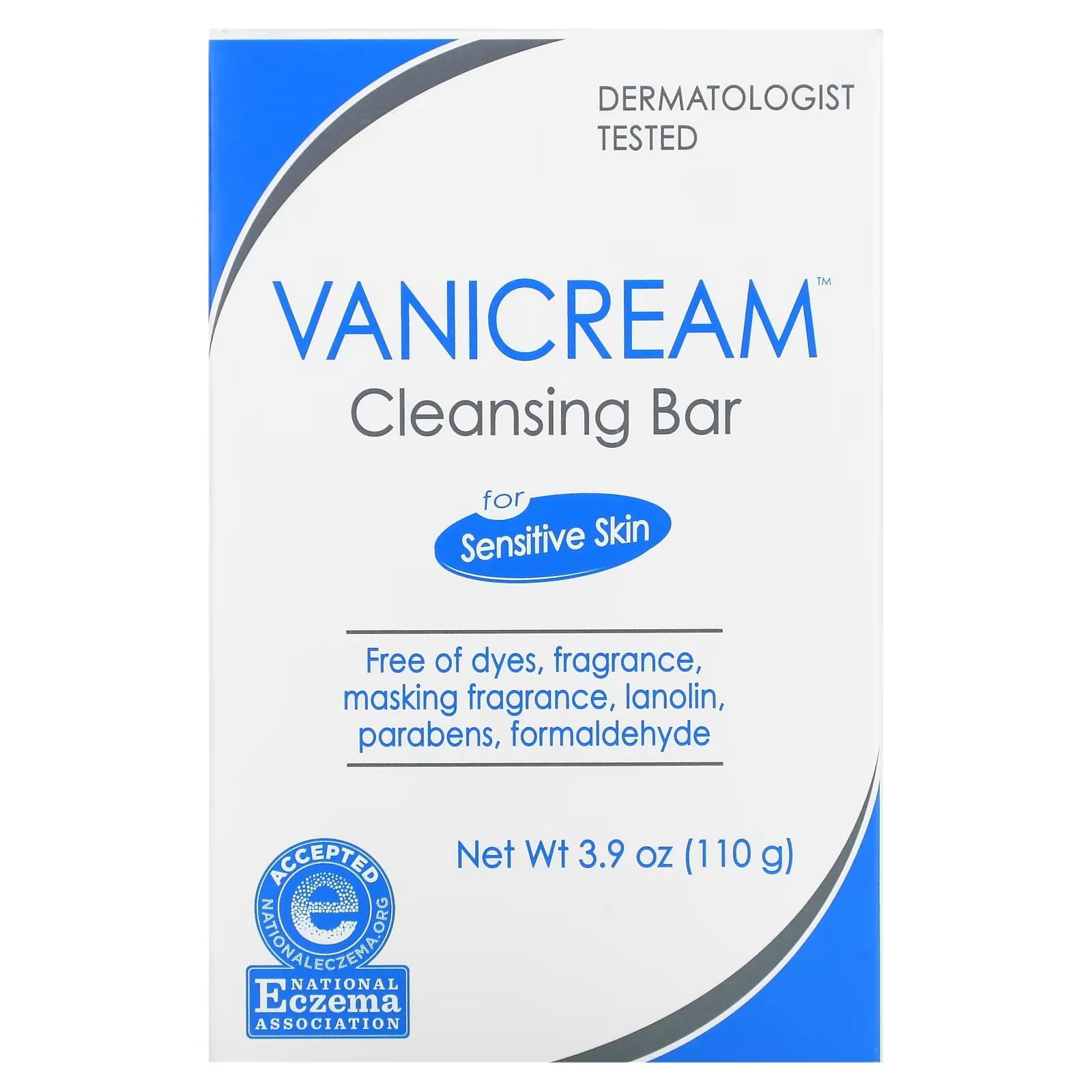 Очищающее мыло Vanicream для чувствительной кожи, 110 г vanicream увлажняющий крем для чувствительной кожи 1 фунт 453 г