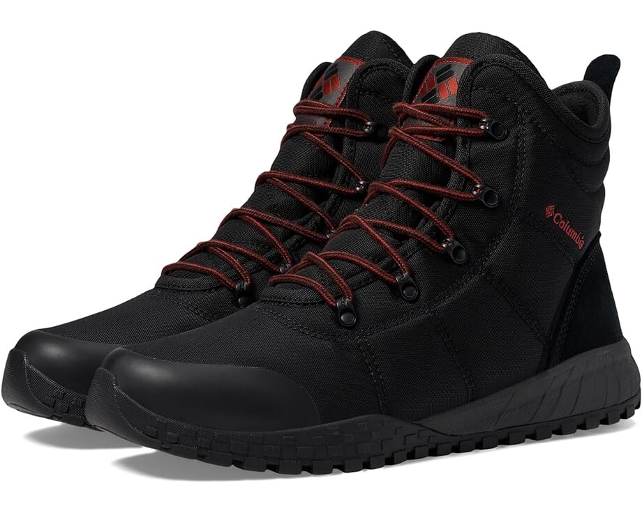 

Ботинки Columbia Fairbanks Omni-Heat, цвет Black/Rusty