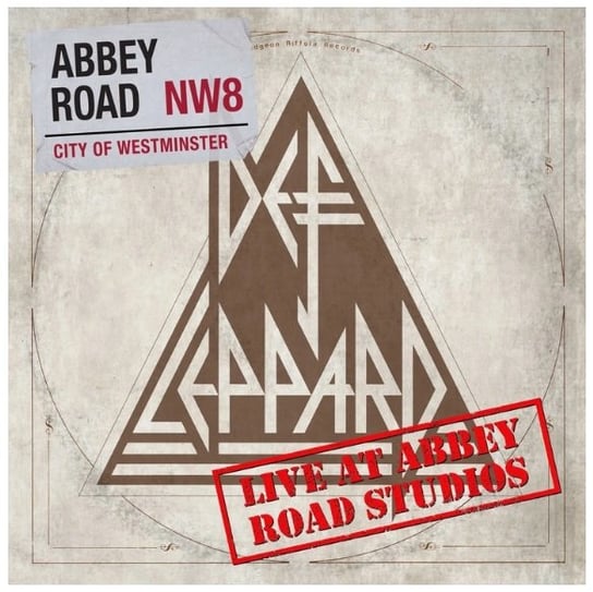 Виниловая пластинка Def Leppard - Live From Abbey Road Studios