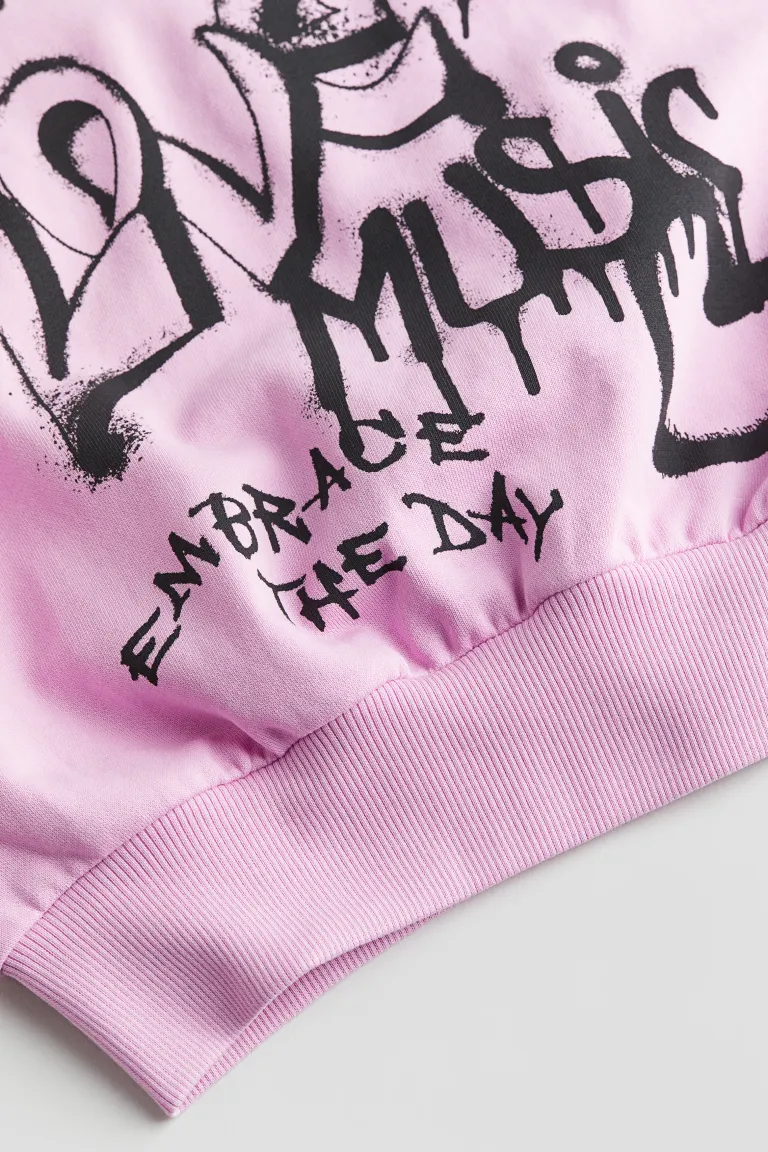 

Фуфайка H&M, розовый